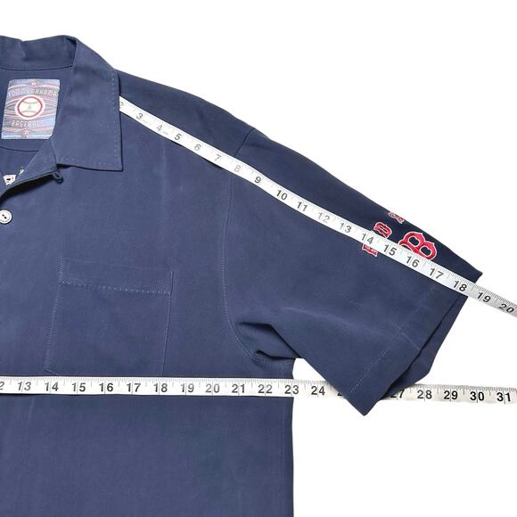 Tommy Bahama | Men | 2013 World Series Boston Red Sox Silk Shirt | Medium - Picture 5 of 12